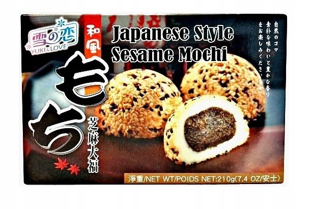 

Mochi Kulki Ryżowe z sezamem Yuki & Love 210 g