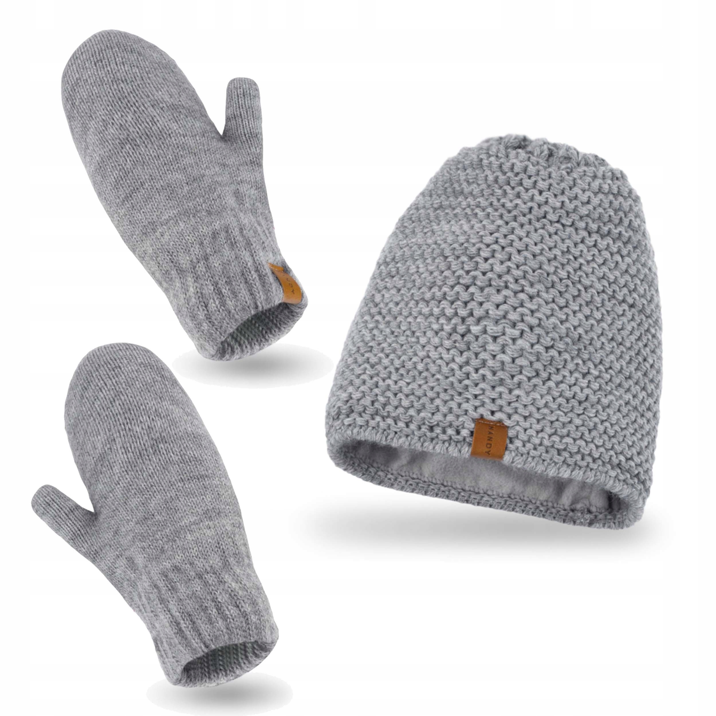 

Nandy Damski Komplet Zimowy Czapka Rękawiczki