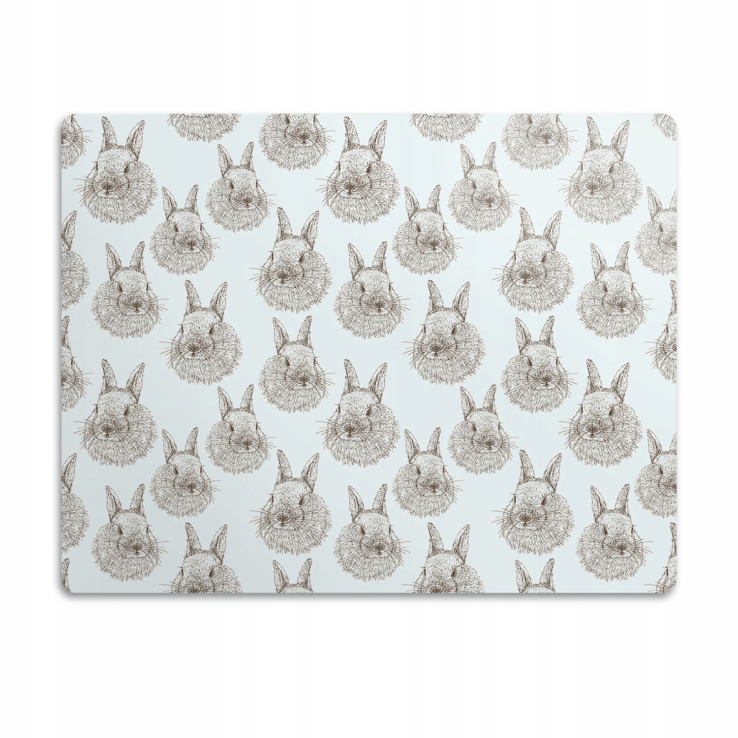 Voděodolná podložka pro psa Hlavy králíků 60x40