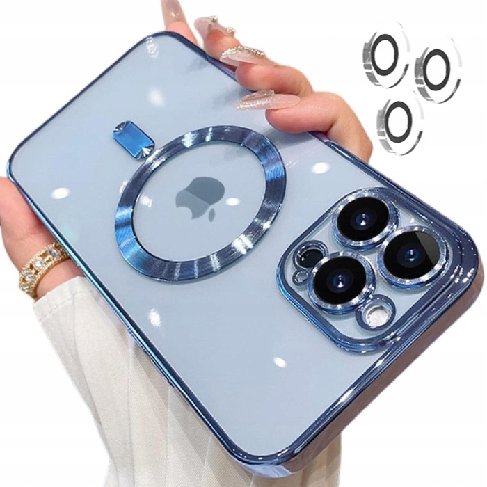 ETUI OBUDOWA CASE DO IPHONE 13 PRO MAGSAFE BLUE Dedykowany model iPhone 13 Pro