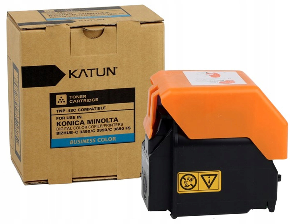 Toner Katun TNP48C TNP49C Cyan pro Konica minolta C3350 C3850 C3351 C3851