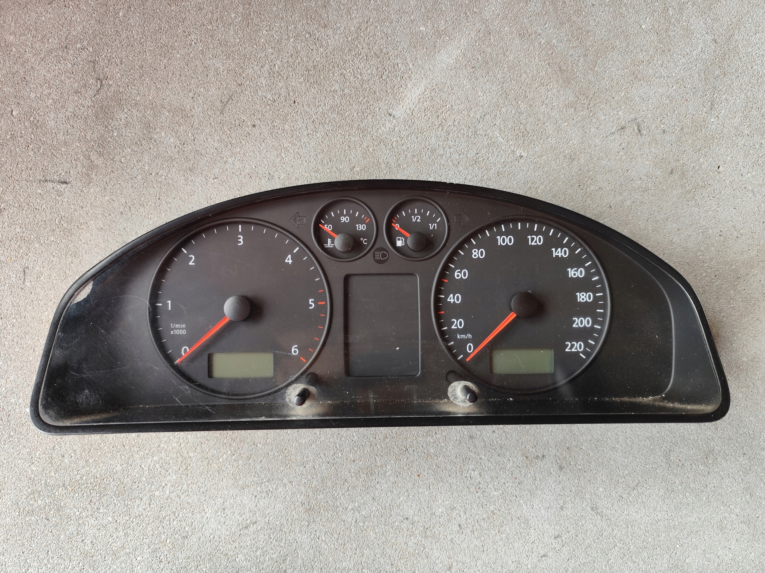 dials clock dials predkosciomierz VW T5 7H0920950S