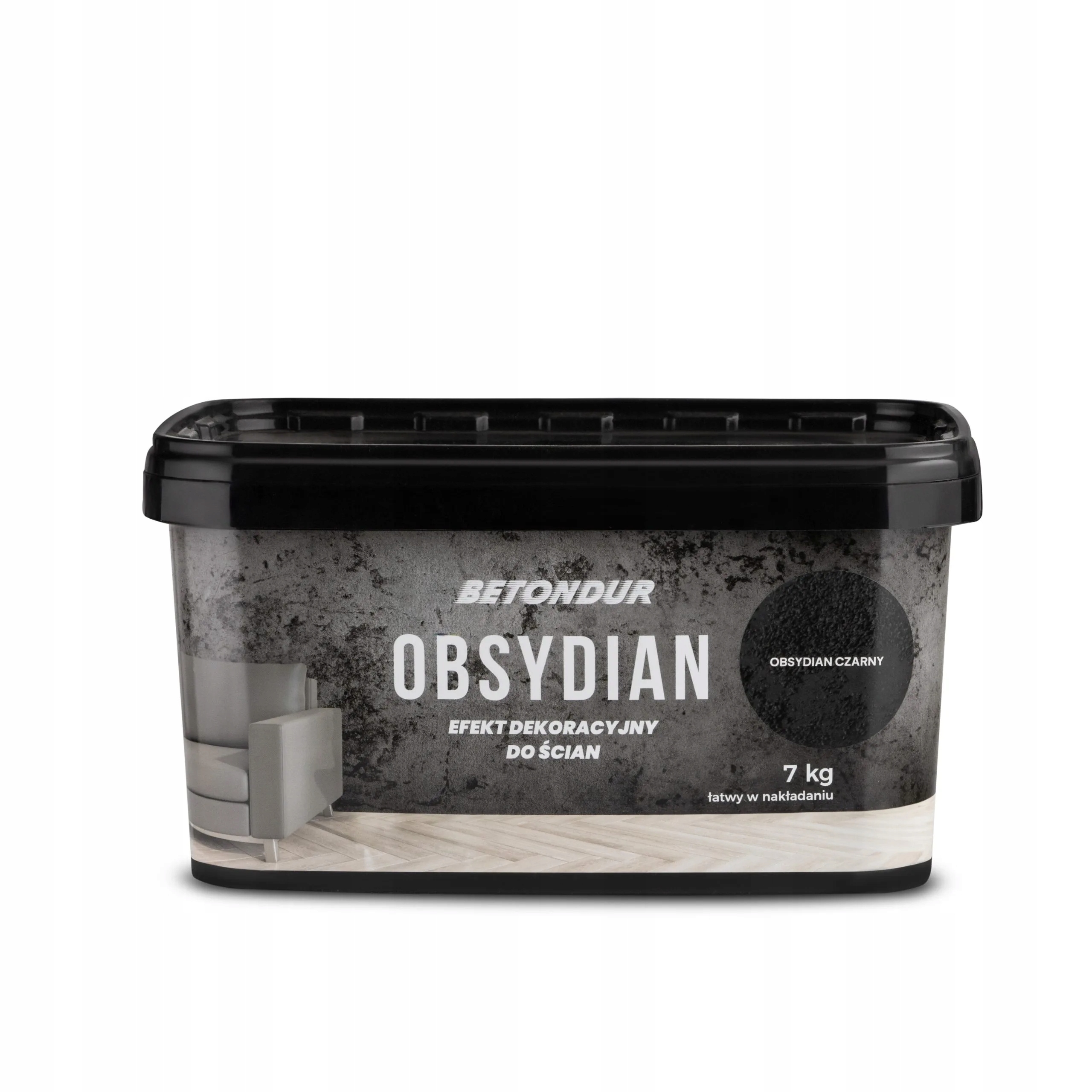 Betondur Beton dekorativní efekt na stěny, imitace betonu stříbrný 7 kg