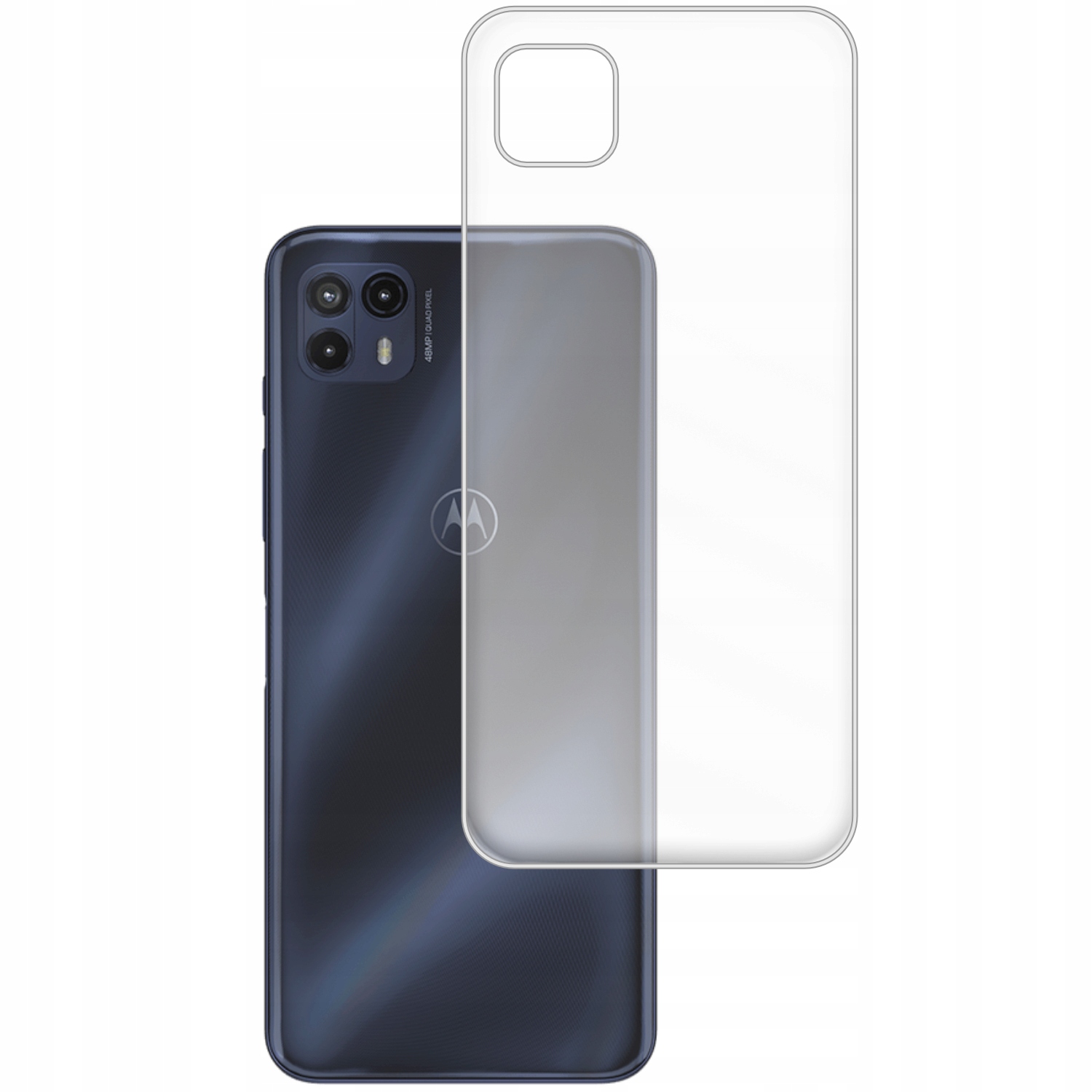 

Etui do Motorola Moto G50 5G gumowe Slim Clear