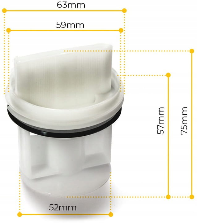 NOWY KOREK FILTR POMPY PRALKI BOSCH VARIO PERFECT Marka Bosch