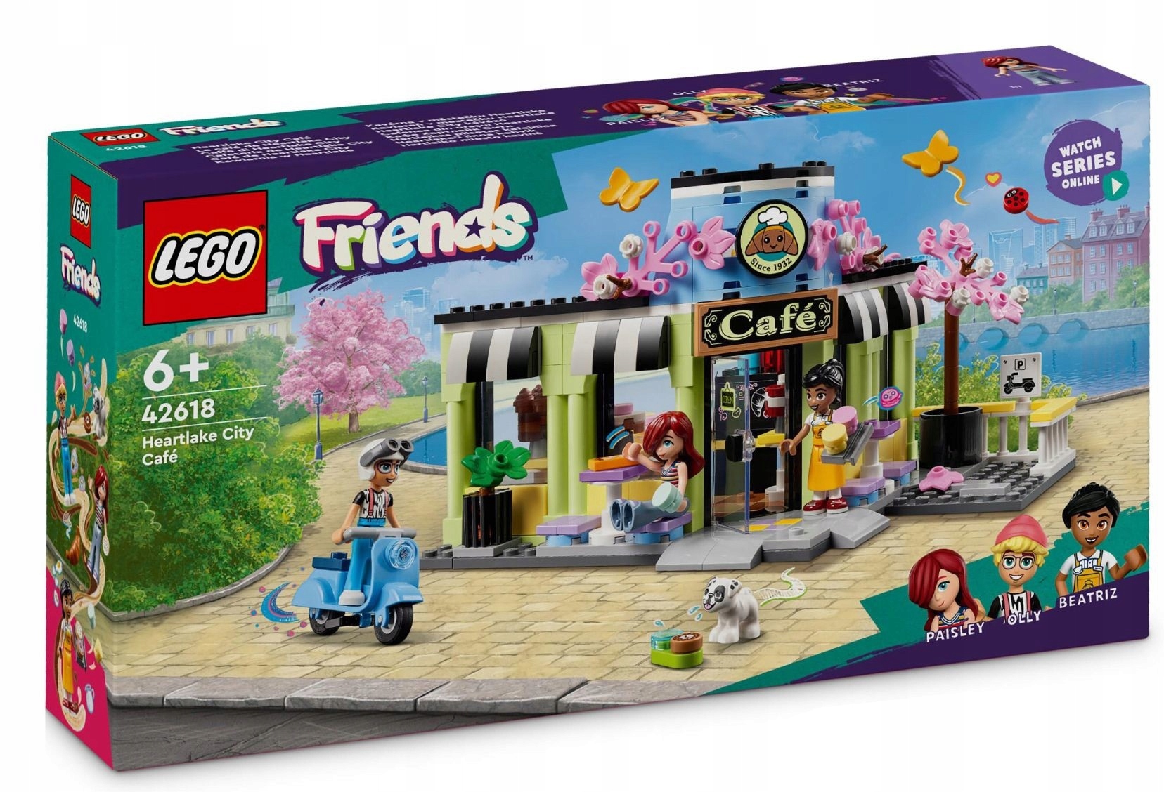 Lego 42618 Friends Kavárna V Heartlake
