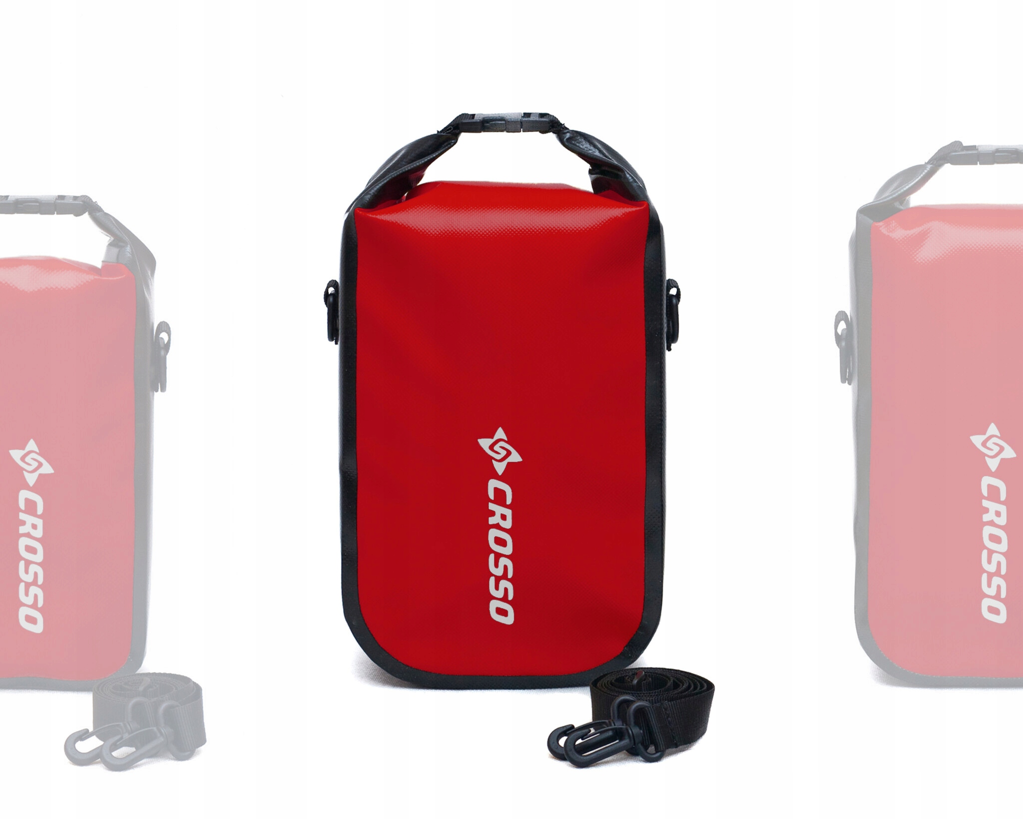 Czerwony Mini Bag Crosso 5 l