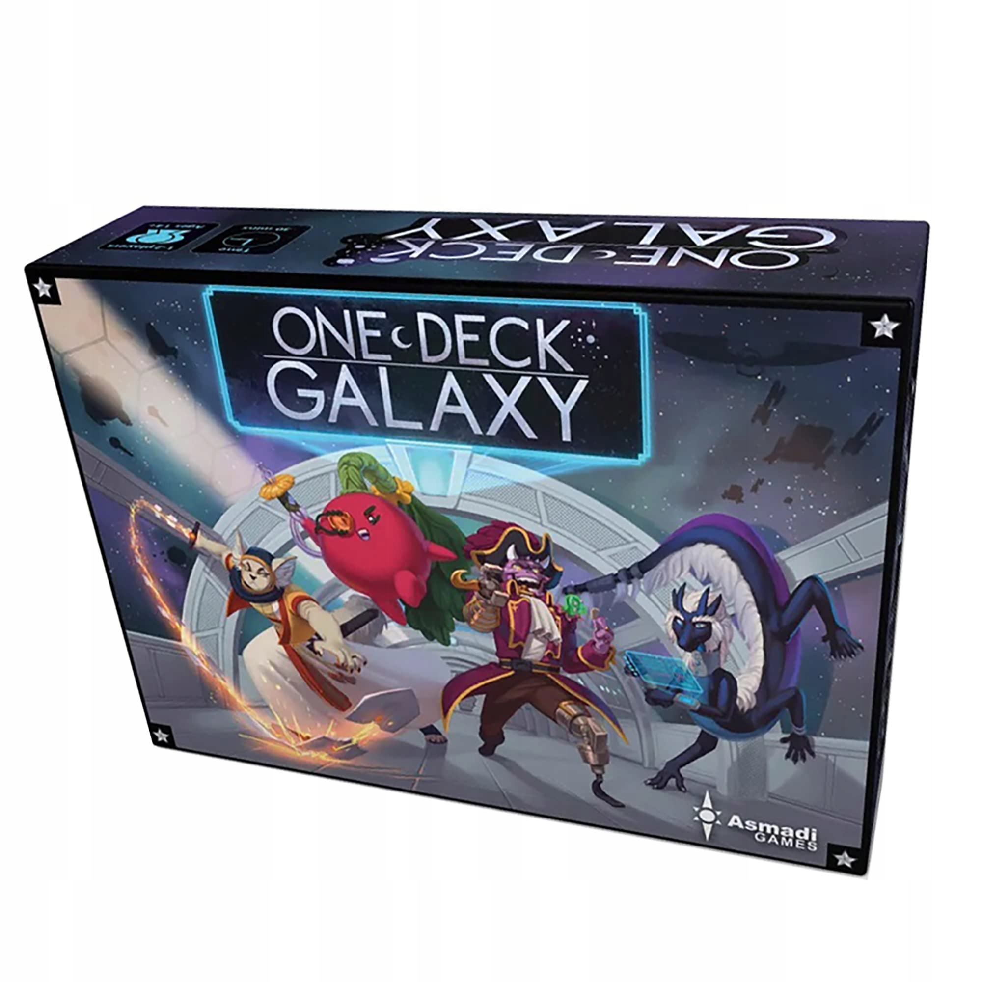 One Deck Galaxy - Asmadi Games, Cooperative Card Game, A Whole Galaxy in On