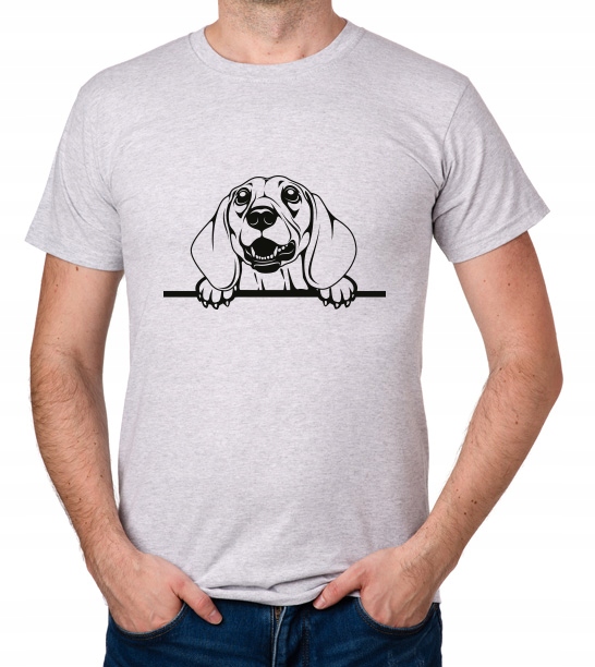 

koszulka Jamnik Pies Dog Piesek Psiak prezent