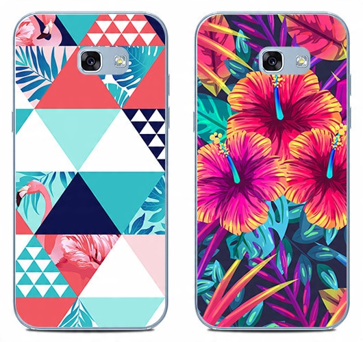 

2x Etui Silikon Foto Do Samsung Galaxy A5 2017
