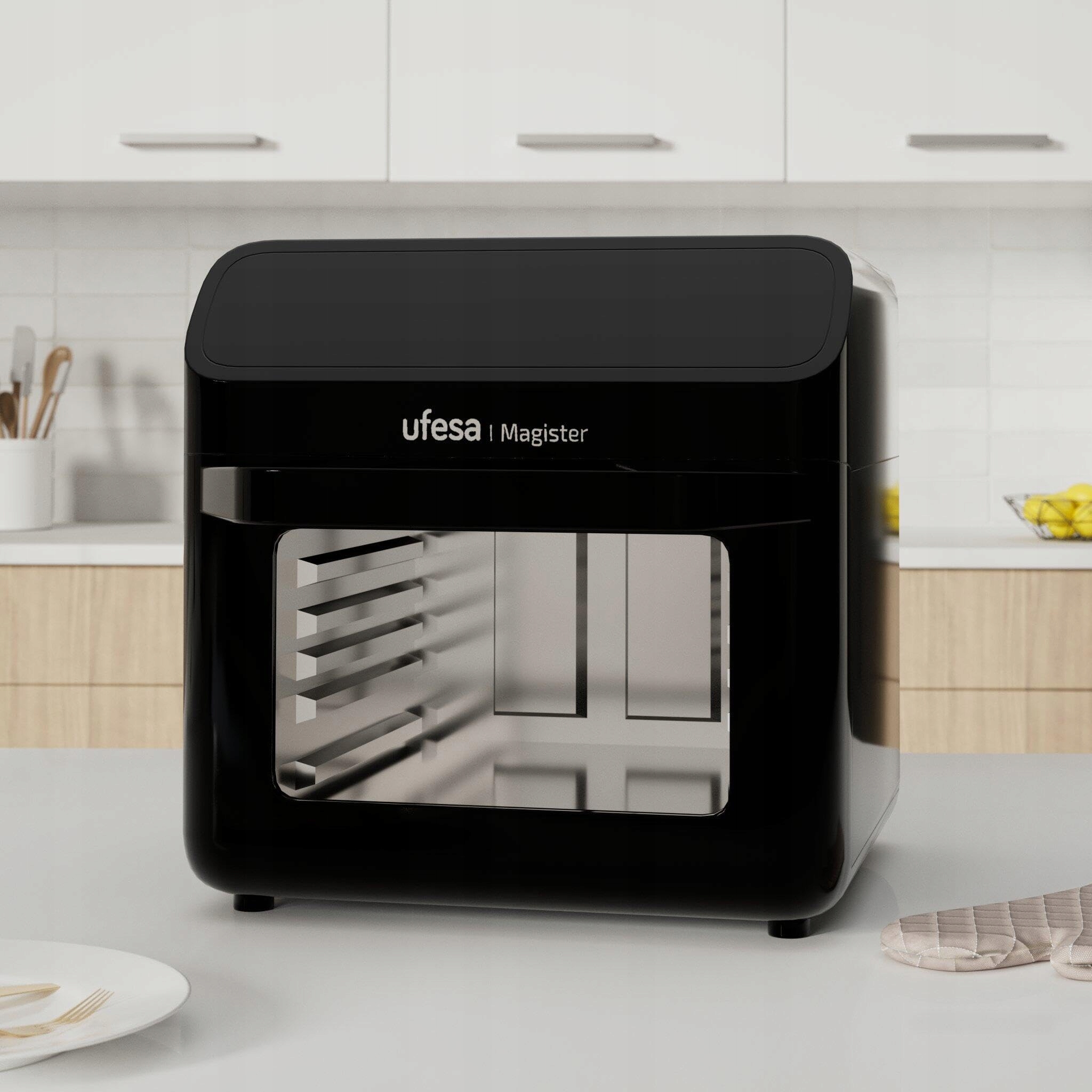 UFESA Magister Frytkownica Beztłuszczowa XXL 12L 200C 1850W Czarna — miniatura 2