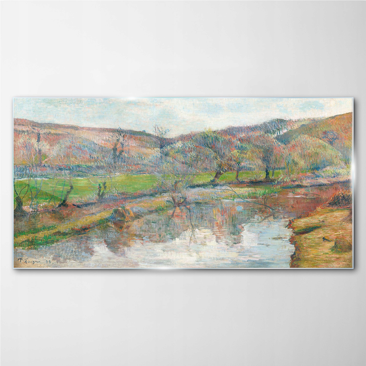 

Obraz szklany z nadrukiem W górę rzeki 100x50 cm