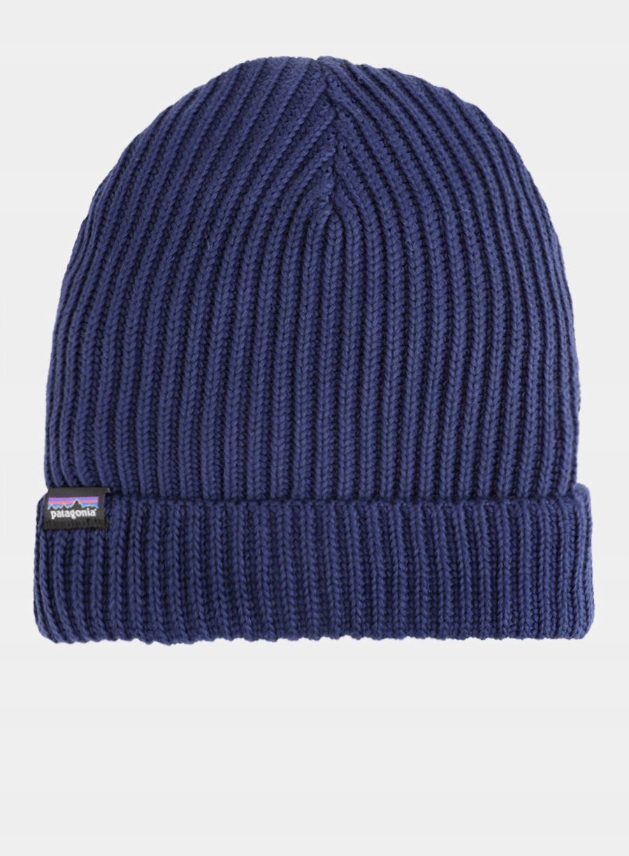 Čepice Patagonia Fisherman's Rolled Beanie navy blue