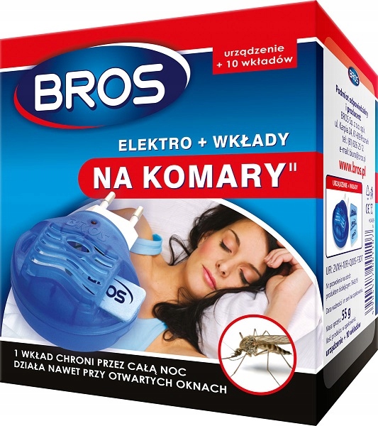 

Bros Elektro Fumigator Na Komary 10 Wkładów