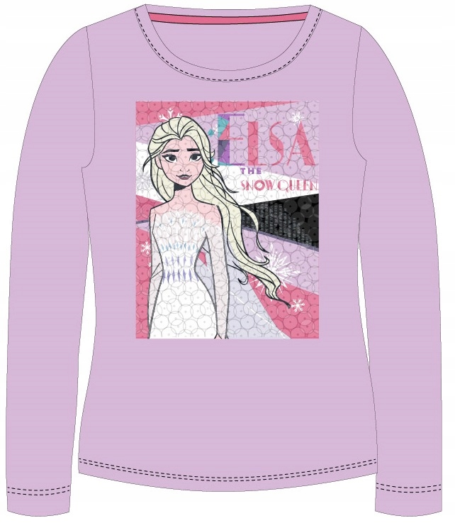 

bluzka t-shirt Kraina Lodu Frozen Cekiny 116