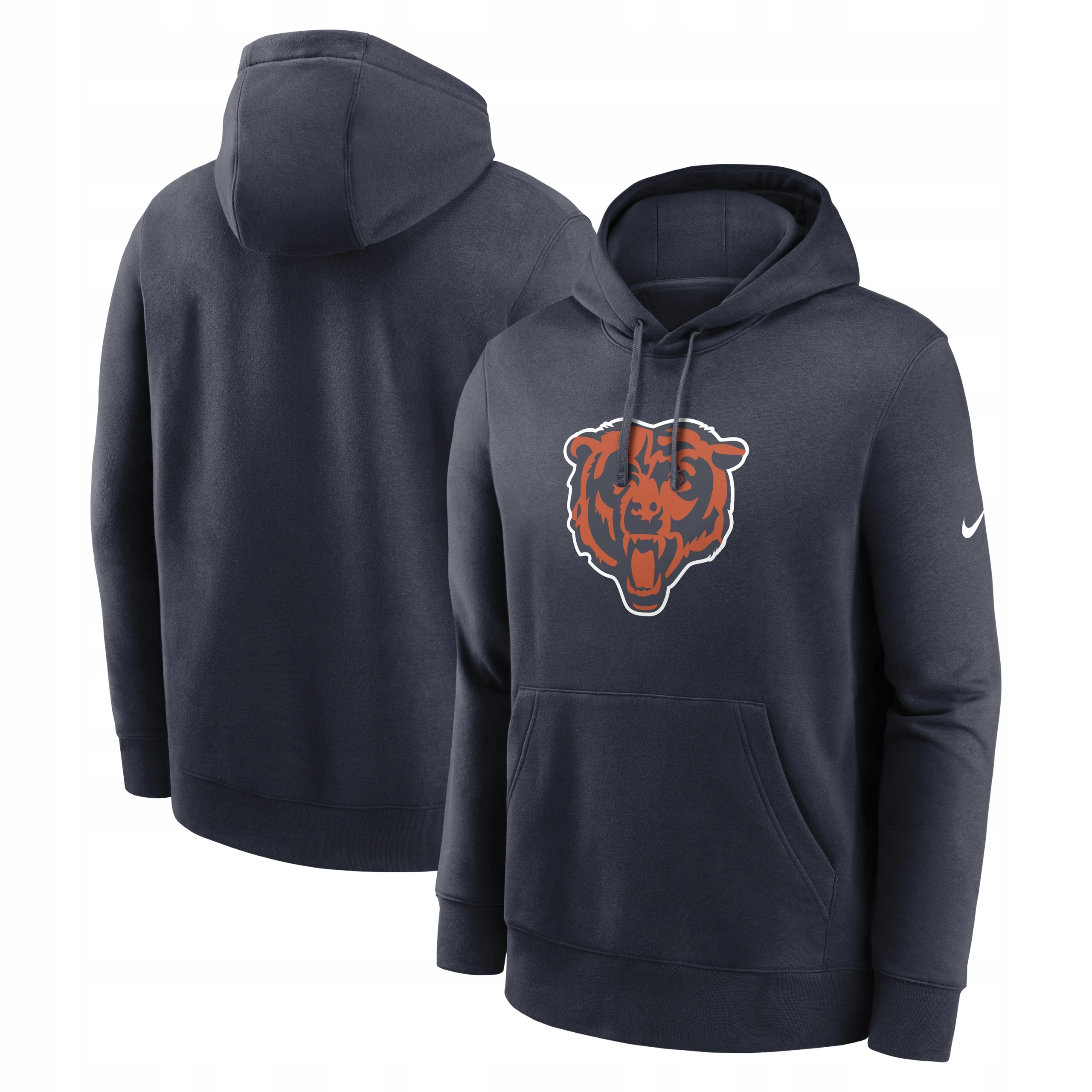 Pánská mikina Chicago Bears Nfl Nike Club Logo Hoodie Velikost: XL