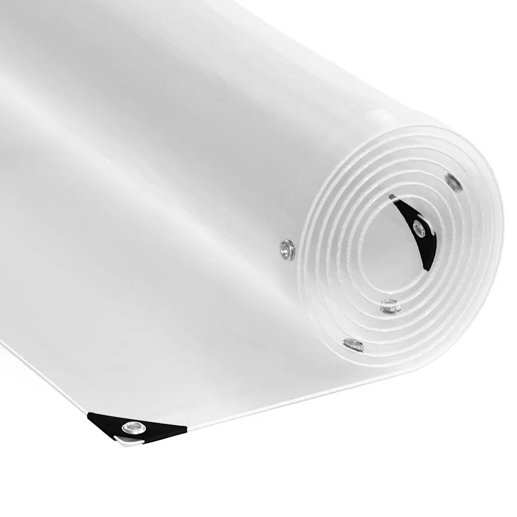 vidaXL Kryt na rostliny s oky 2x8 m Pvc