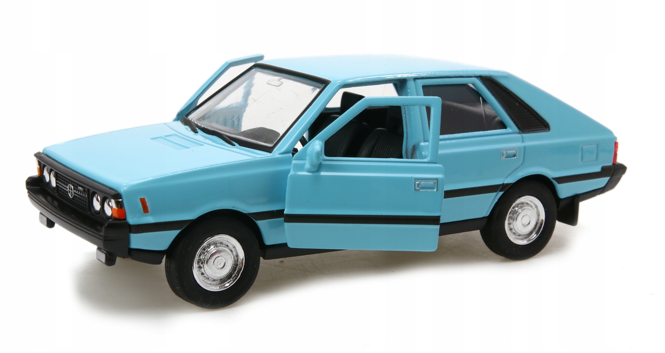 WELLY FSO POLONEZ 1500 MR'78 BOREWICZ BŁĘKITNY 1:34 LEGENDY PRL Model METAL