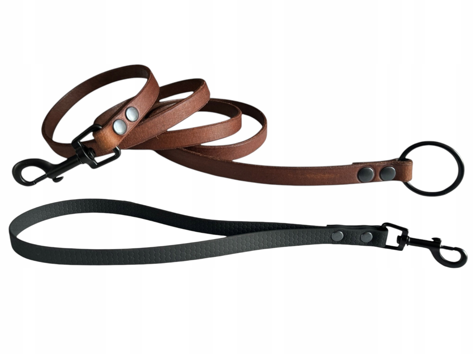 Vodítko Pro Psa Měkká, Kožená, Hnědá, Pevná, Odolná Brown Edition