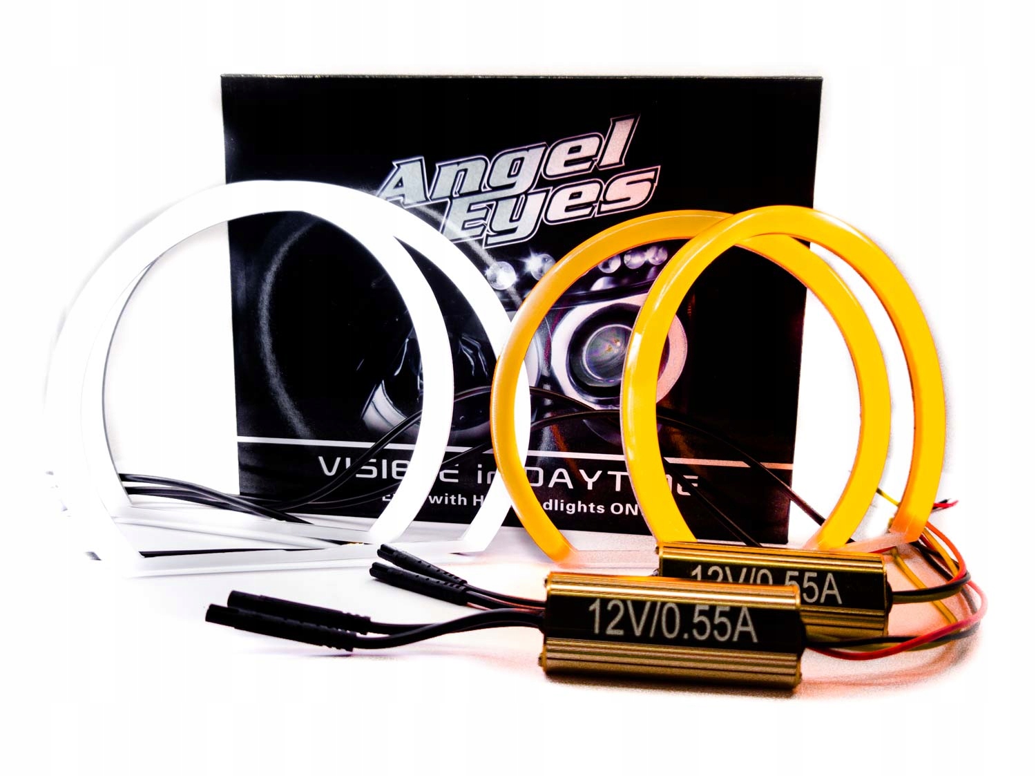 2w1 Ringi LED Cotton Dual BMW E36 E38 E39 E46