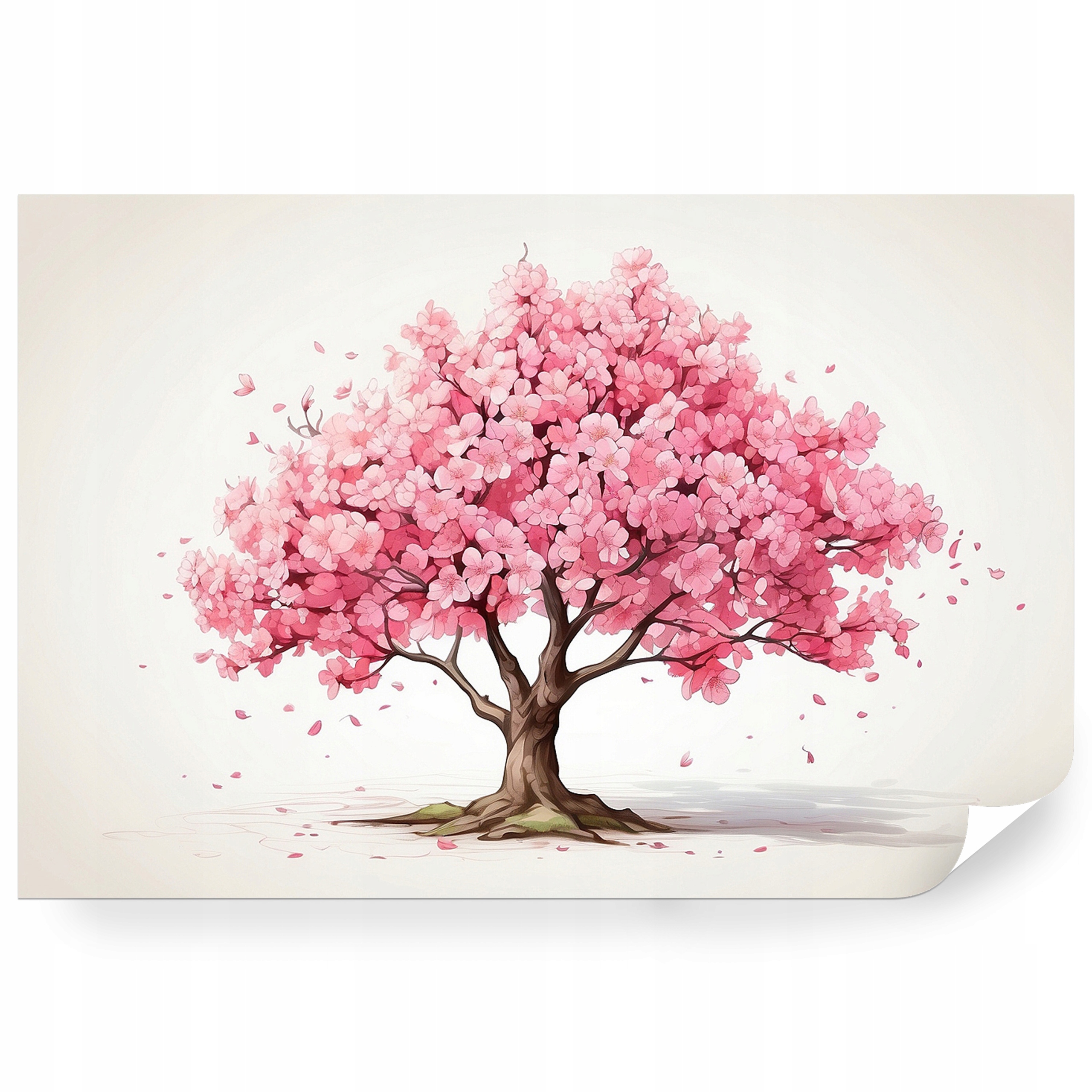 Fototapeta samolepicí Sakura Strom Višňový Květ Na Pozadí 450 x 300 cm