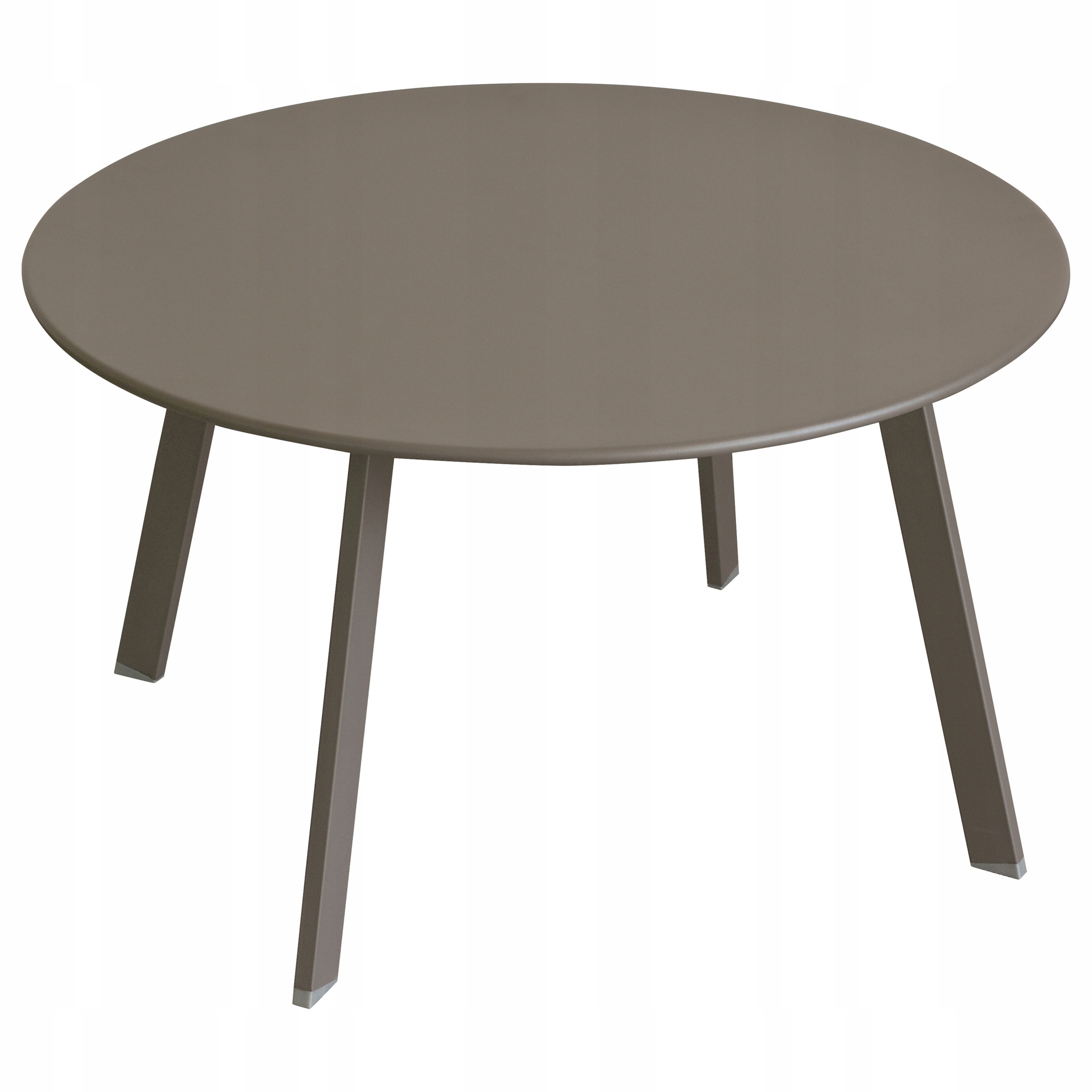 Záhradný Stolík Kovový Hnedý 70 x 39,5 CM Minimalistický Do Záhrady