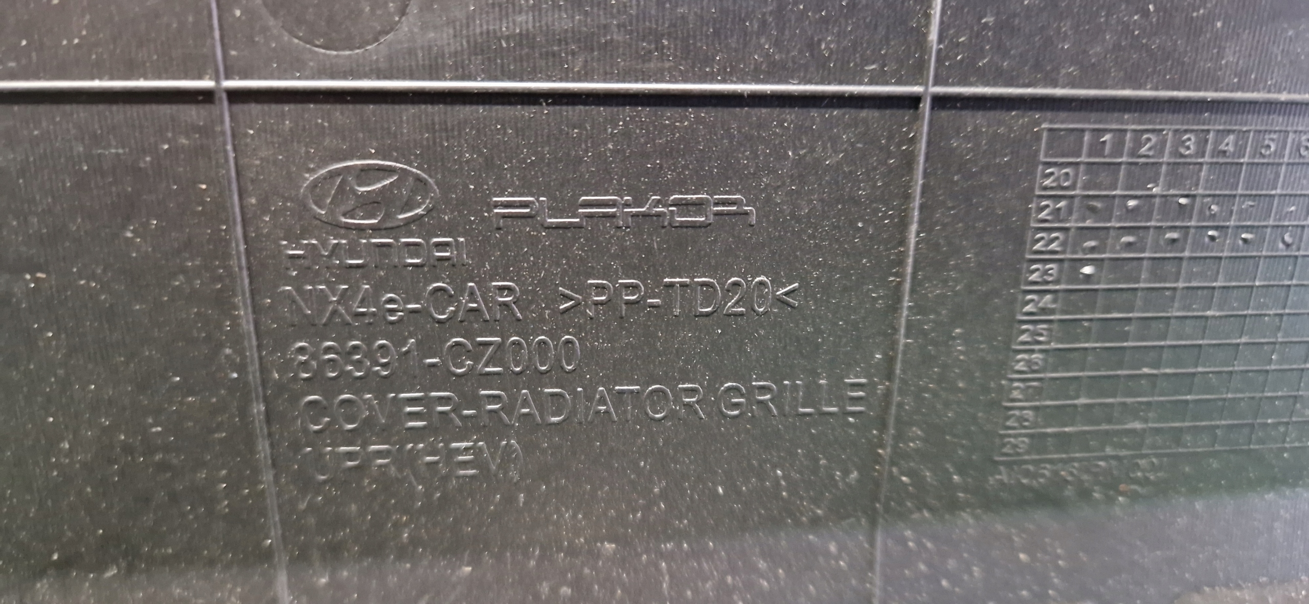 Hyundai Tucson NX4E Kühlergrill FRONTGRILL Kühlergitter 86351N7100 - Thumbnail 5