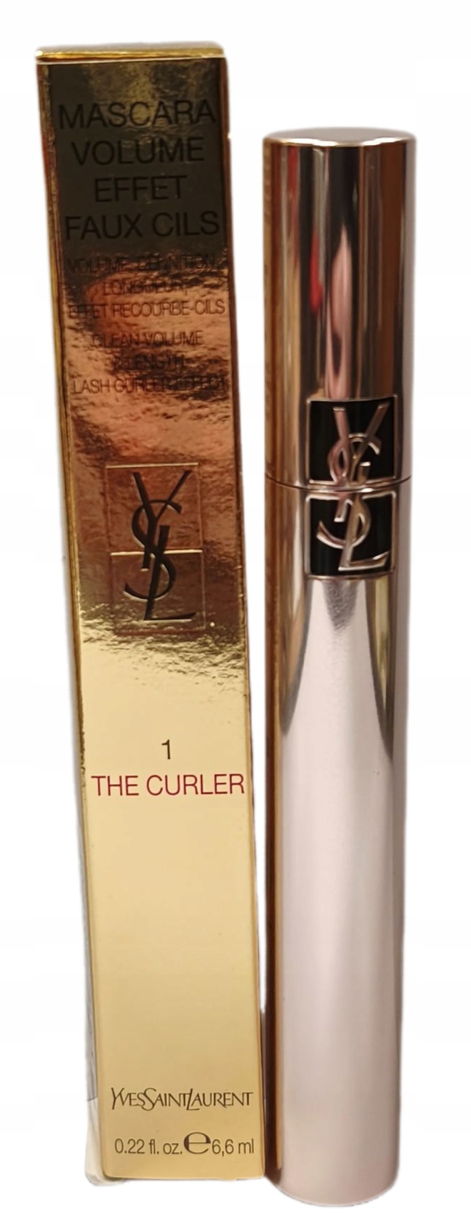 Ysl Mascara Volume Effet Faux Cils The Curler 1 Rebellious Black 6,6ML