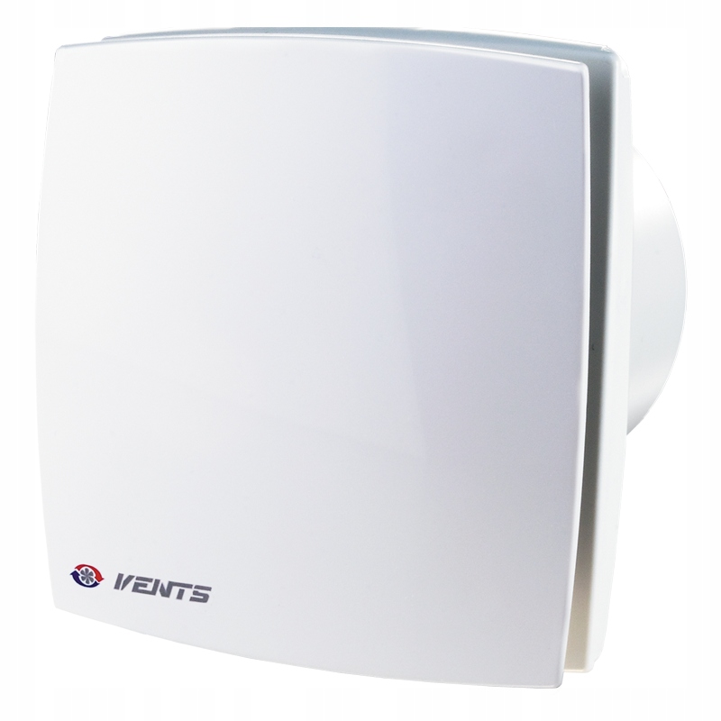 Domácí koupelnový ventilátor Vents Fi 125 mm Časový spínač Bílý 125LDT