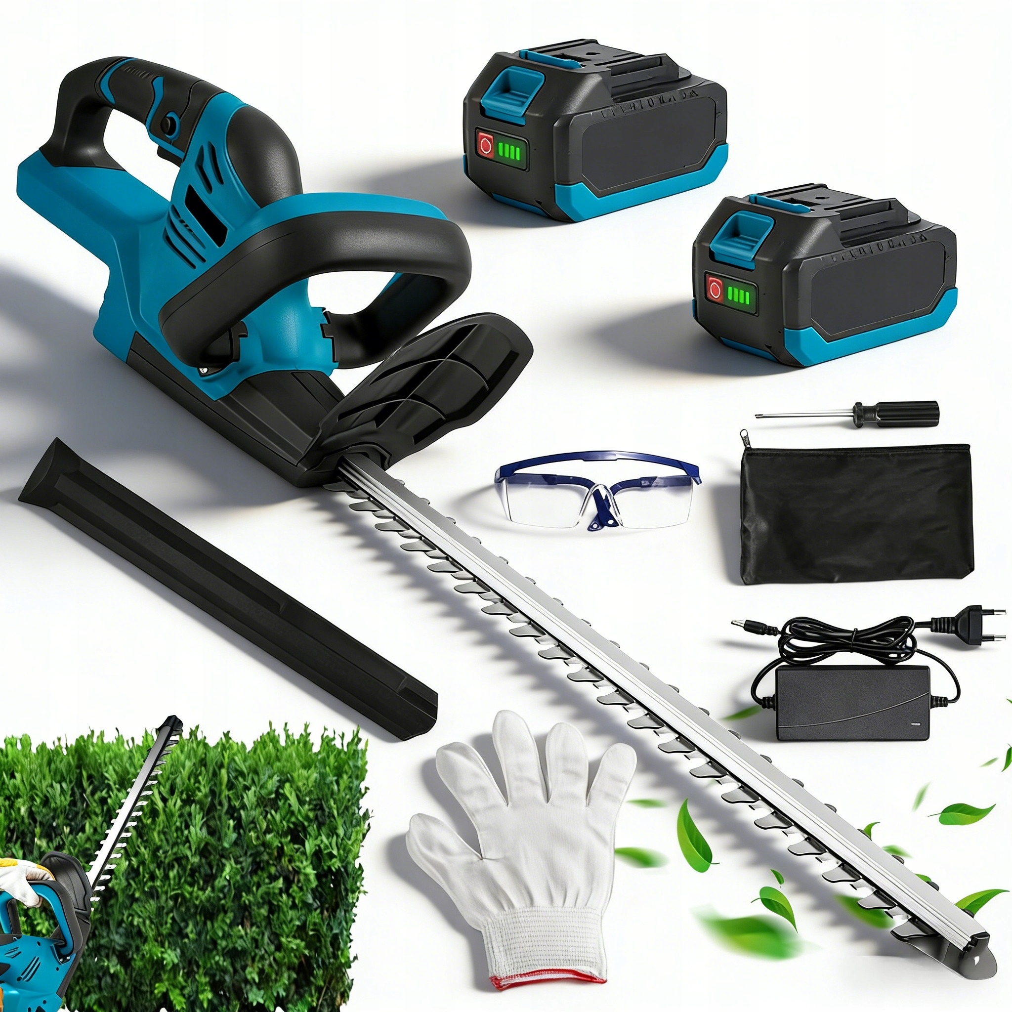 Elektrické Nůžky Na Živý Plot 500 W, Ostří 510 MM, Sada Odolná A Pevná