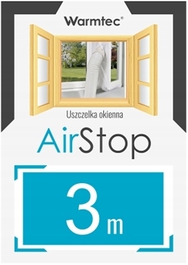 USZCZELKA OKIENNA DO KLIMATYZATORÓW PRZENOŚNYCH 3m