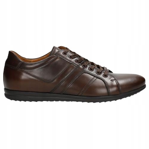 

Buty Wojas Półbuty męskie skóra brązowe r. 47