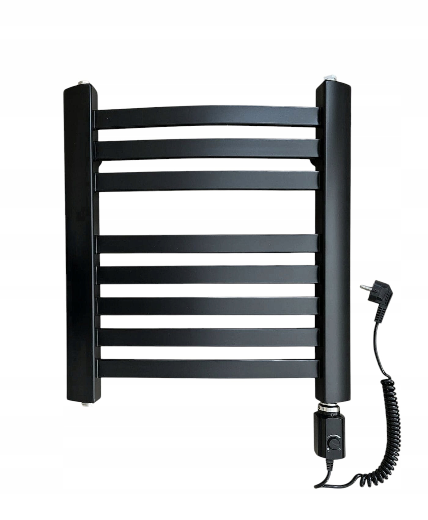 Kúpeľňový radiátor elektrický Zeus 300 W čierny