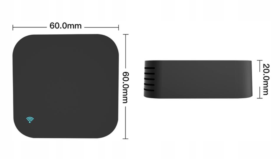 Kontroler WiFI pilotów IR RF Tuya sterownik rolet Kod producenta S06