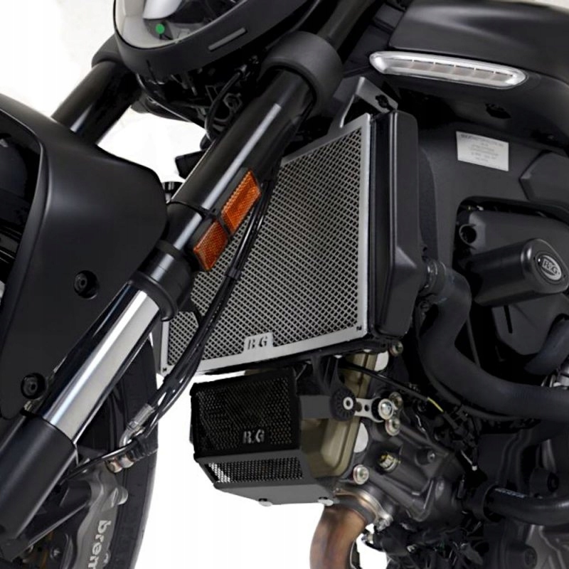 Kryt Chladiča Rg Racing Ducati Monster (950/937) 21- Čierny