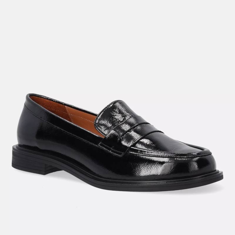 Venezia R022PABLOBM047 černé mokasíny r.40 lakované Kochland