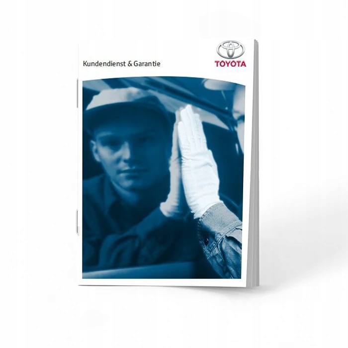 Toyota чистая немецкая сервисная книга до 2009 года