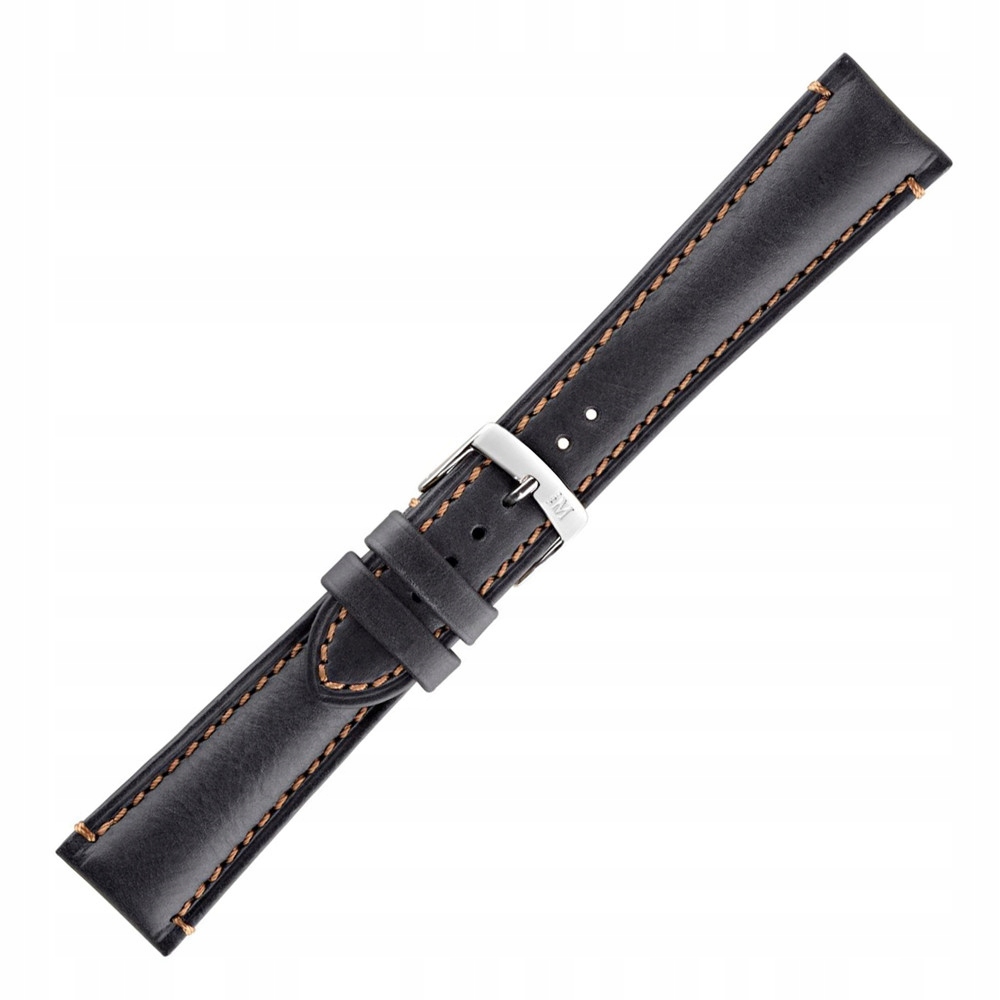 Pásek k hodinkám Morellato A01X4434B09019CR18 černý 18 mm