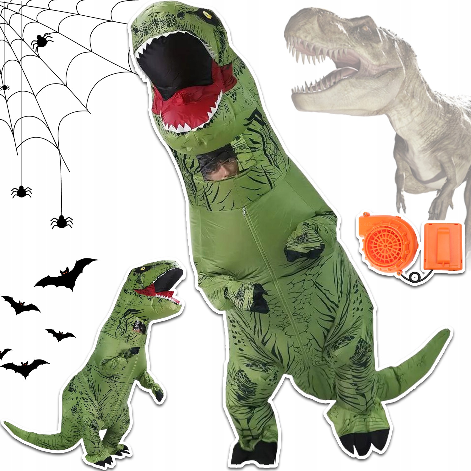 Kostým Nafukovací Kalhoty Dinosaura Pro Dospělé Na Halloween