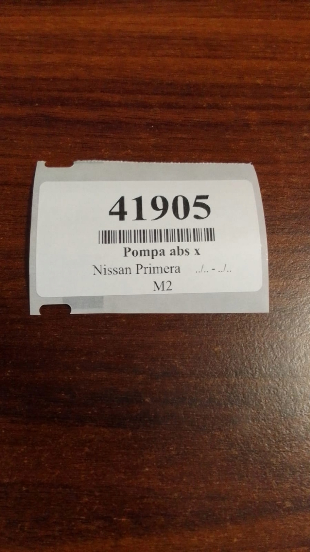 NISSAN PRIMERA P12 2.0 pompa ABS 0265202524