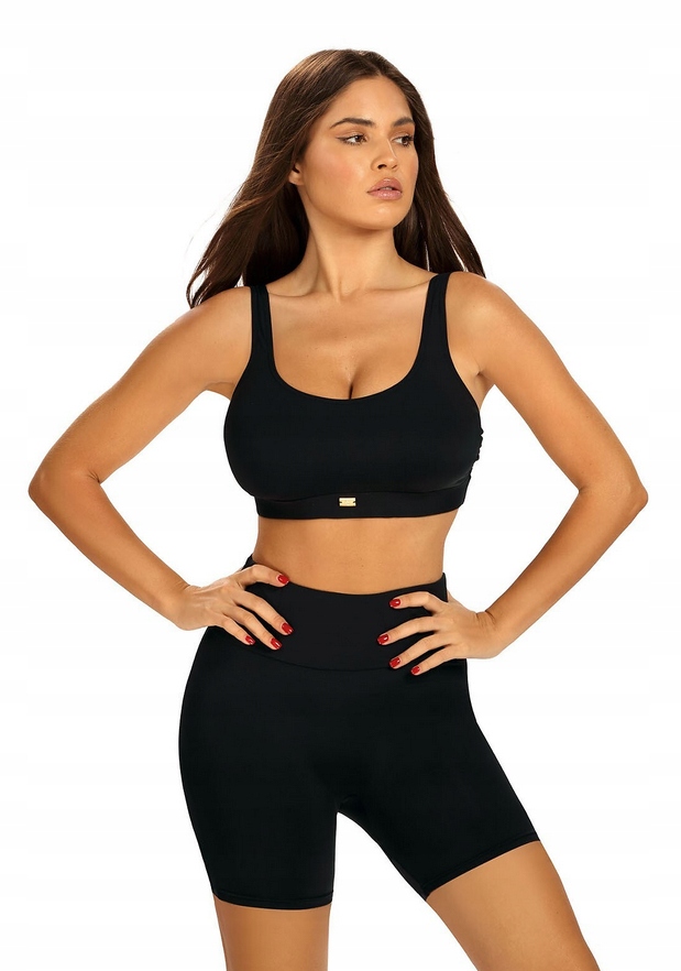 Self Plavky Sportovní Top Luxury 15 Šortky Černá S 36
