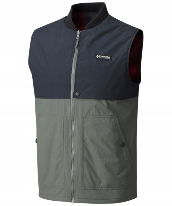 Columbia Kamizelka dwustronna męska Reversatility Vest Gravel/Black r. M