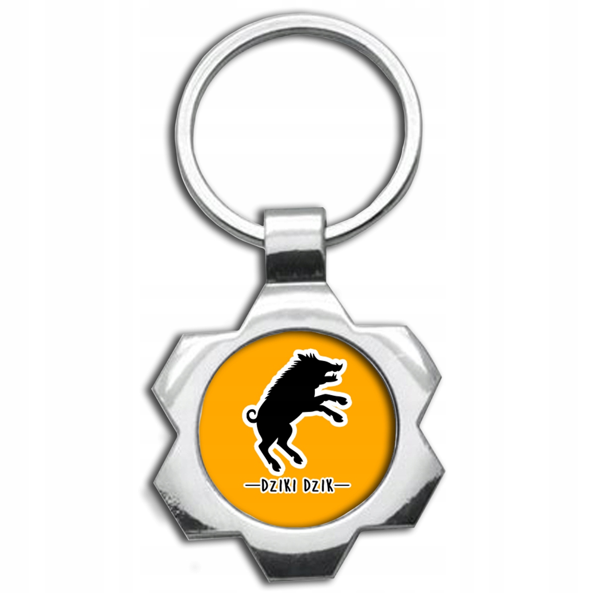 

Brelok do kluczy Zabawny nadruk Zabawny Dziki Dzik