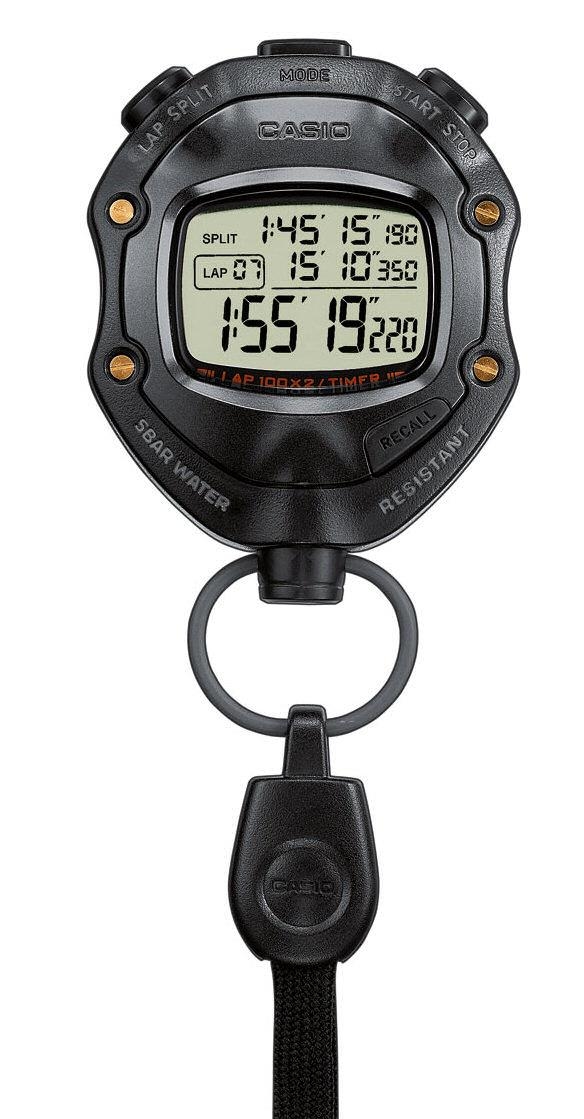 

Stoper Casio HS-80TW-1EF 2 x 100 Lap Timer