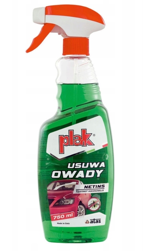 

Plak Netins Usuwa Owady Z Szyb I Karoserii 750ml
