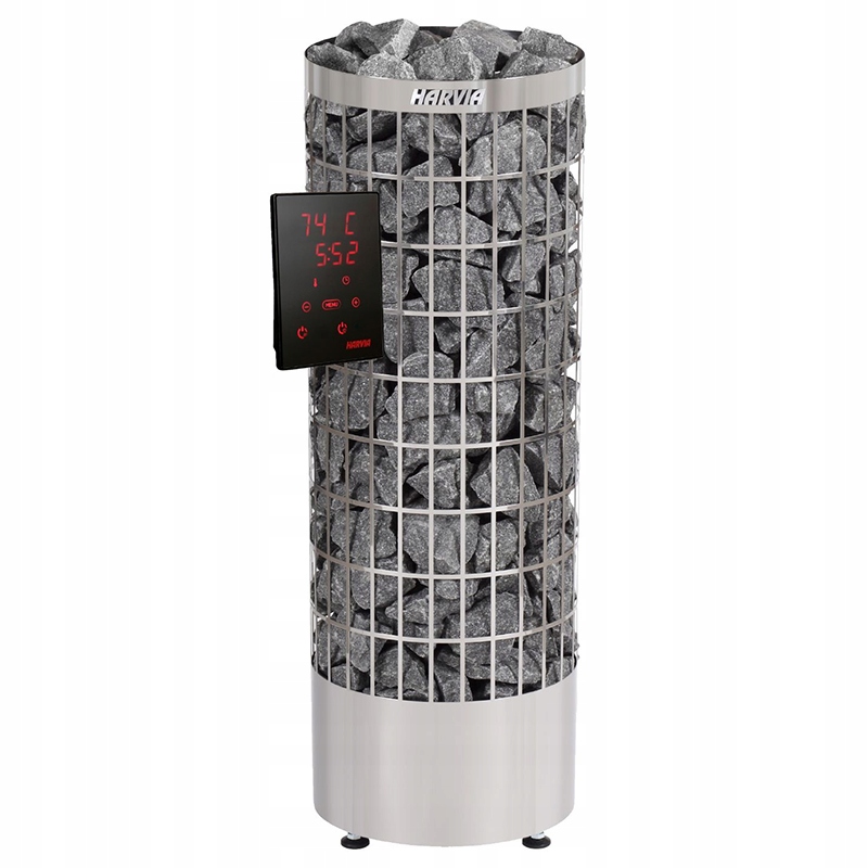 Elektrická saunová pec Harvia Cilindro PC70XE Silver steel 6,8 kW