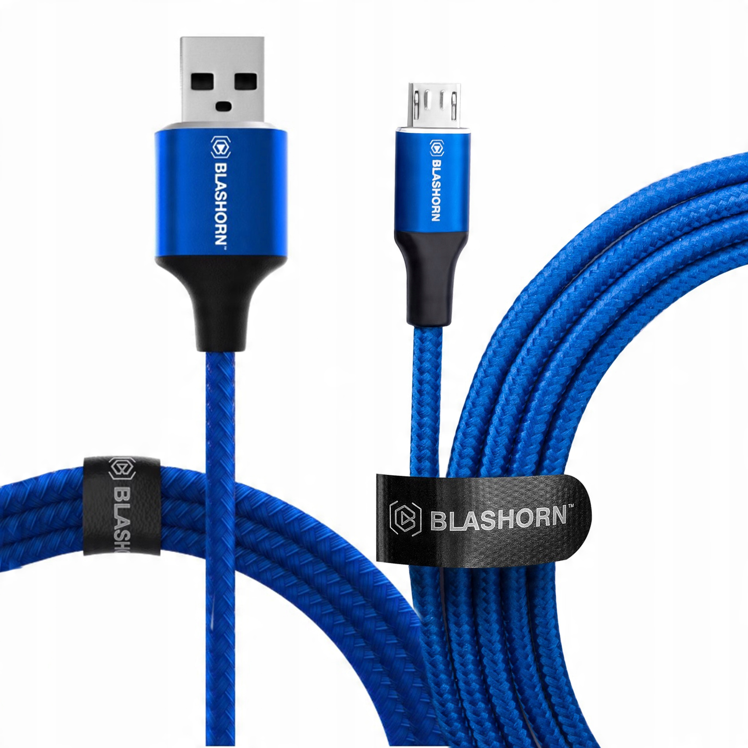

Kabel Nylonowy Wzmocniony Micro-usb Do Samsung 1.8