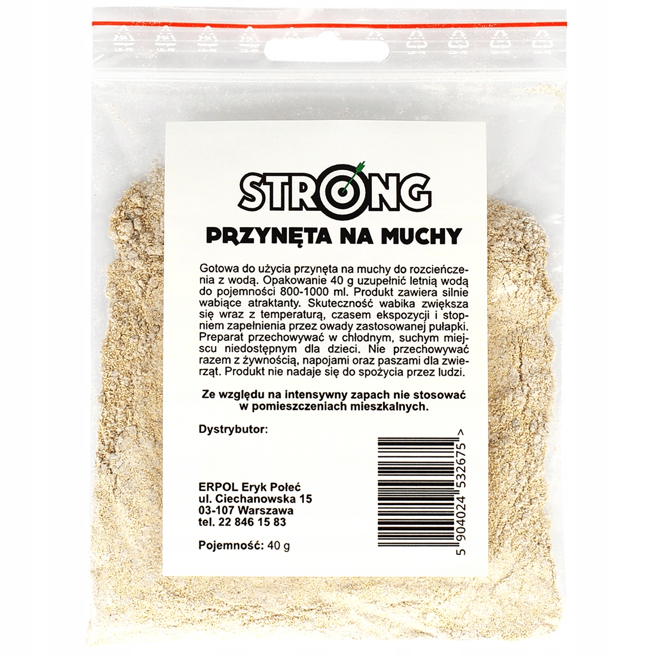 

Wabik Przynęta Na Muchy Bez Chemii Strong 40G