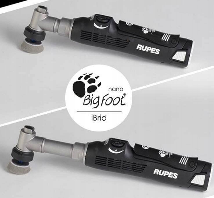 BigFoot iBrid Nano Long Neck ZESTAW DO POLEROWANIA Marka Rupes