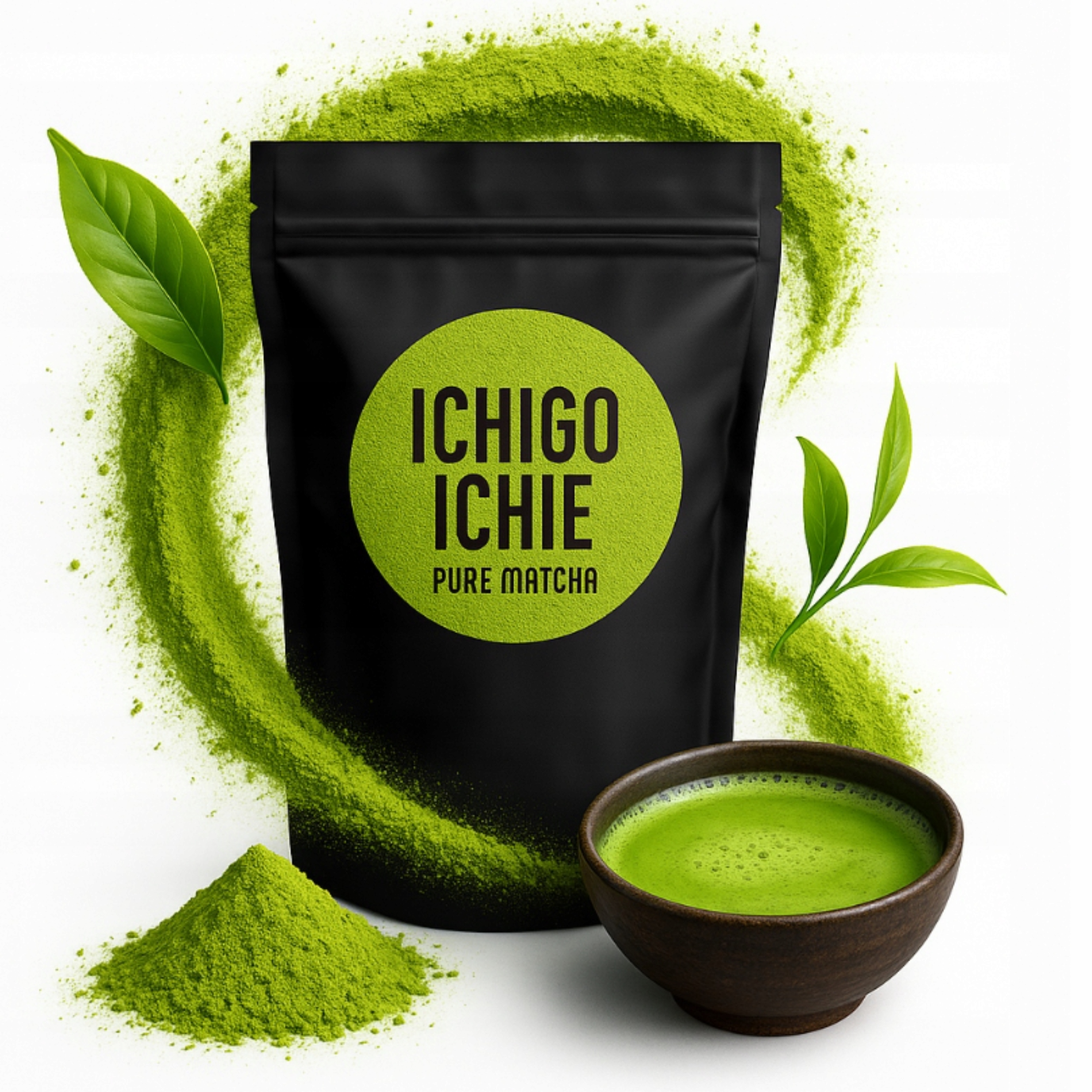 Levně Matcha japonský Zelený Čaj Premium Tradiční Keto prášek Bonus 100 g
